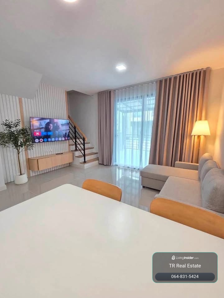 Townhome for Rent – Pleno Sukhumvit – Bangna 3 (พลีโน่ สุขุมวิท – บางนา 3) | 3 Bed 2 Bath | 18 sq.wah | 2 Parking | Bangna | 38,000 THB/month | LINE: @500vvzzy | Ref: TR0103 – รูปที่ 3