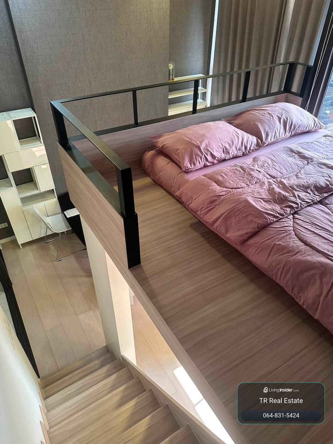 Condo for Rent – Chewathai Residence Asoke (ชีวาทัย เรสซิเดนซ์ อโศก) | Duplex | 1 Bed 1 Bath | 35 sqm | Floor 12 | Rama 9–Asoke | 20,000 THB/month | LINE: @500vvzzy | Ref: TR0102 – รูปที่ 2
