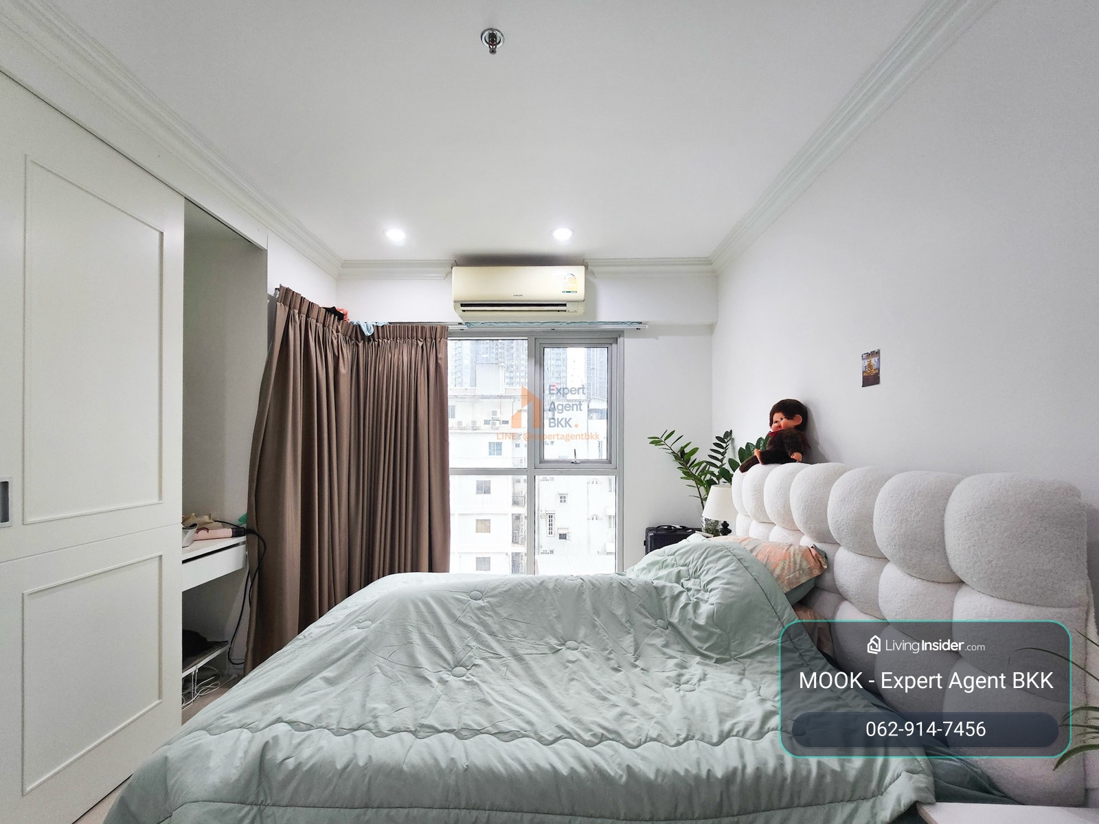 ✨ 1 นอน 38 ตร.ม. ห้องใหม่ สวย พร้อมอยู่ 🔥 ขายพร้อมผู้เช่า/Sale With Tenant : Aspire Rama 9 (แอสปาย พระราม 9)  - 1 ห้องนอน LC240 – รูปที่ 3