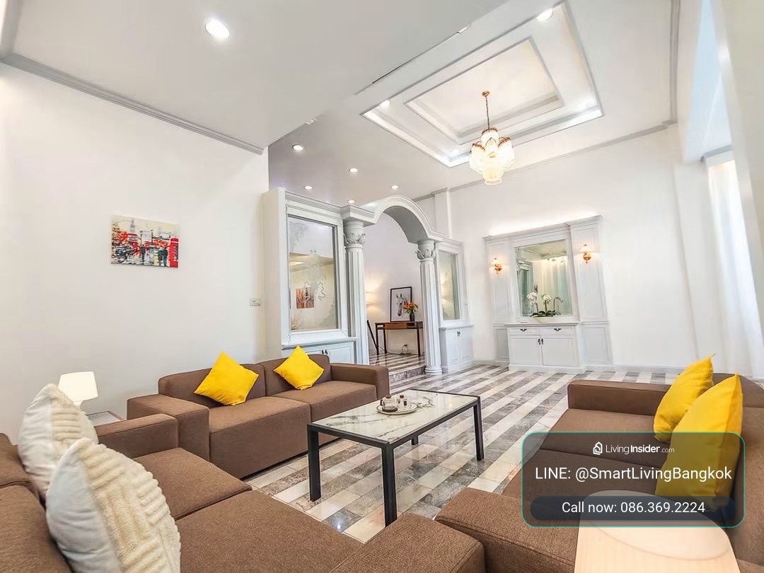 บ้านรีโนเวทใหม่ พื้นที่ใหญ่ ฟังก์ชันครบ ทำเลพระราม 3 เชื่อมต่อสาทร สีลม ใกล้ King’s College และ Central Rama 3 เหมาะอยู่อาศัยหรือทำโฮมออฟฟิศ – รูปที่ 3
