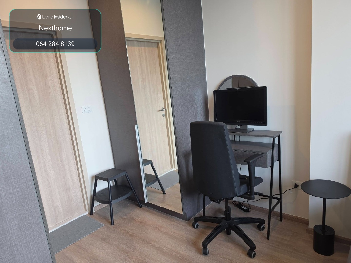 🔥For Rent Now🔥 Pine by Sansiri Ratchathewi 🚆 Next to BTS Ratchathewi, high floor (20th floor), near Siam and Chulalongkorn University. Fully furnished and ready to move in. – รูปที่ 2