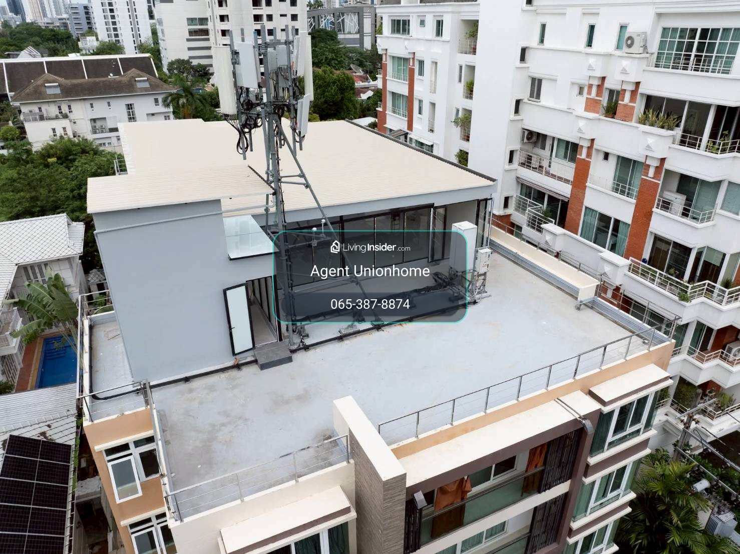 ให้เช่าพื้นที่ Rooftop สุขุมวิท 33 (พร้อมพงษ์ / อโศก) วิวเมือง สวยมาก พื้นที่หายากใจกลางสุขุมวิท (N.2230) – รูปที่ 2