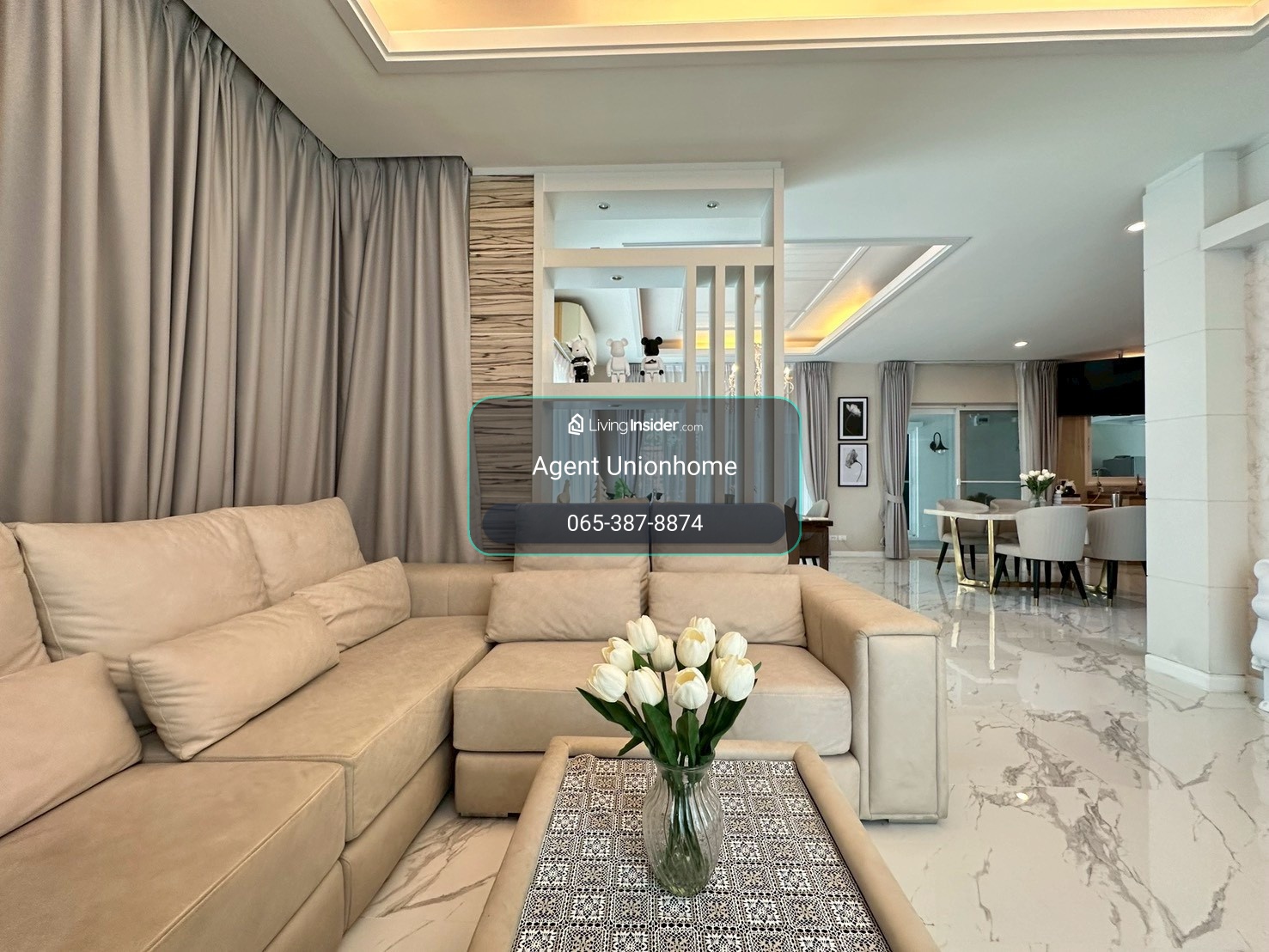 ให้เช่า Luxury Pool Villa สไตล์รีสอร์ทหลังใหญ่ อยู่เย็นสบายทั้งวัน โครงการวรารมย์ พรีเมี่ยม วัชรพล-จตุโชติ (N.2235) – รูปที่ 3