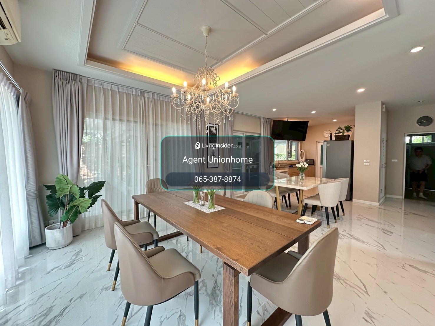 ให้เช่า Luxury Pool Villa สไตล์รีสอร์ทหลังใหญ่ อยู่เย็นสบายทั้งวัน โครงการวรารมย์ พรีเมี่ยม วัชรพล-จตุโชติ (N.2235) – รูปที่ 4