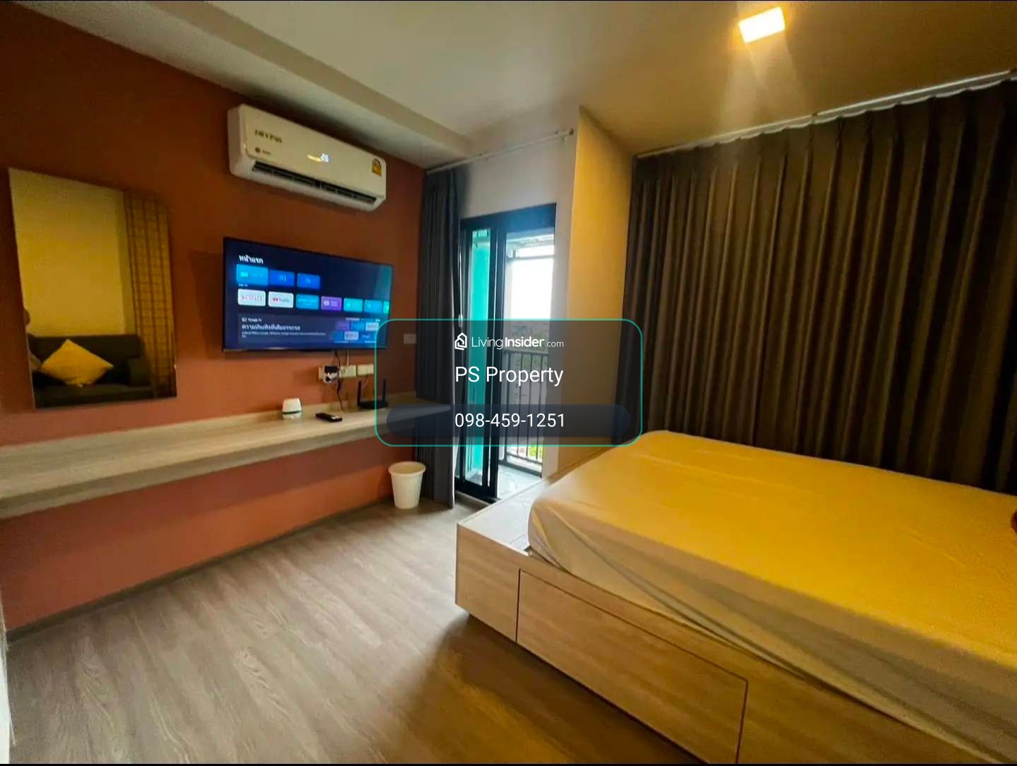 ให้เช่า 🔥 THE MUVE Ram 22 🔥 เฟอร์นิเจอร์ เครื่องใช้ไฟฟ้าครบ ใกล้ MRT รามคำแหง – รูปที่ 3