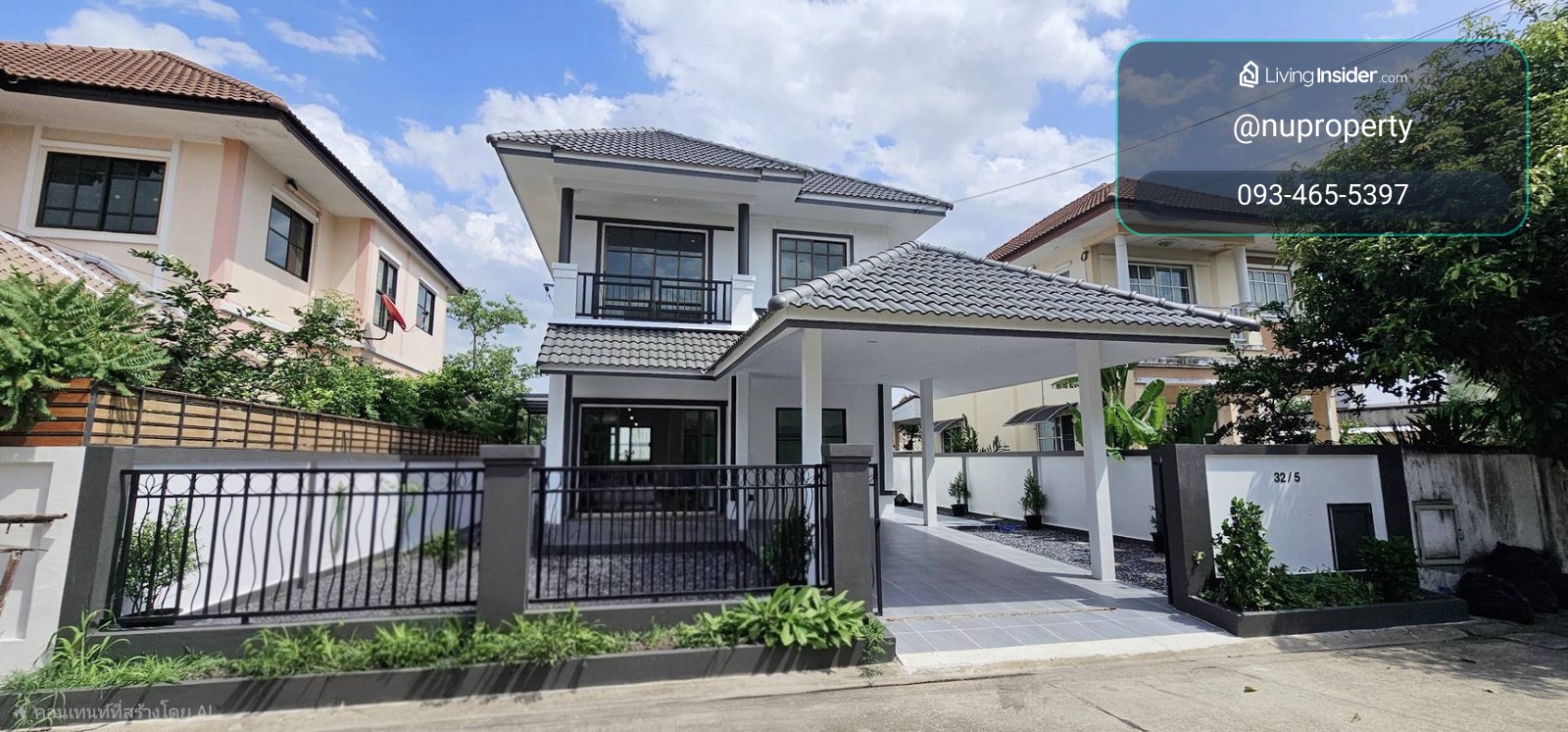 S2988 2-story detached house for sale, Temsiri Park 2, Mitmaitri, newly renovated, ready to move in. – รูปที่ 2
