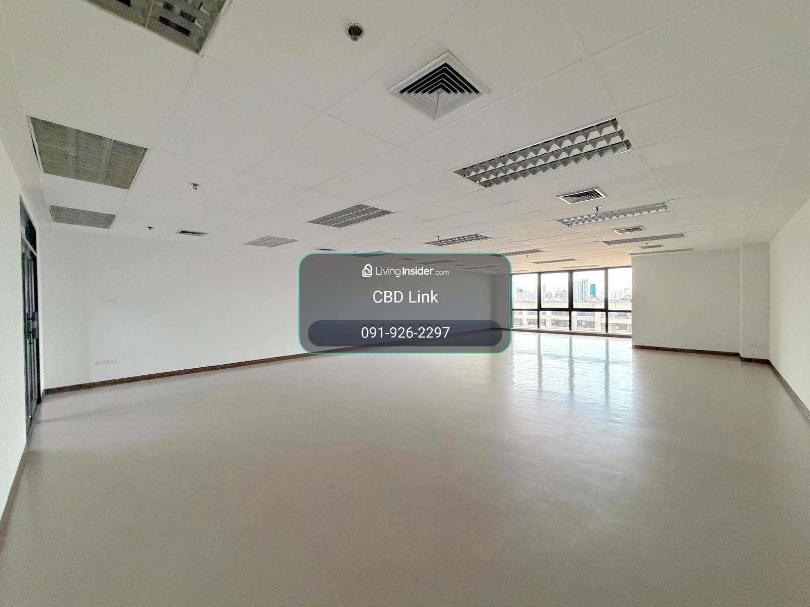 Office next to BTS Surasak, 24hr AC, 7-11 Café & Food Court On-Site – รูปที่ 2