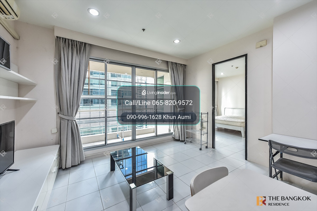 🔥 Available8Aug26🔥Baan Klang Krung Siam Pathumwan 1B1B 55sqm. 24K/Month Call Ms.Angel(Aumi)0658209572 – รูปที่ 2