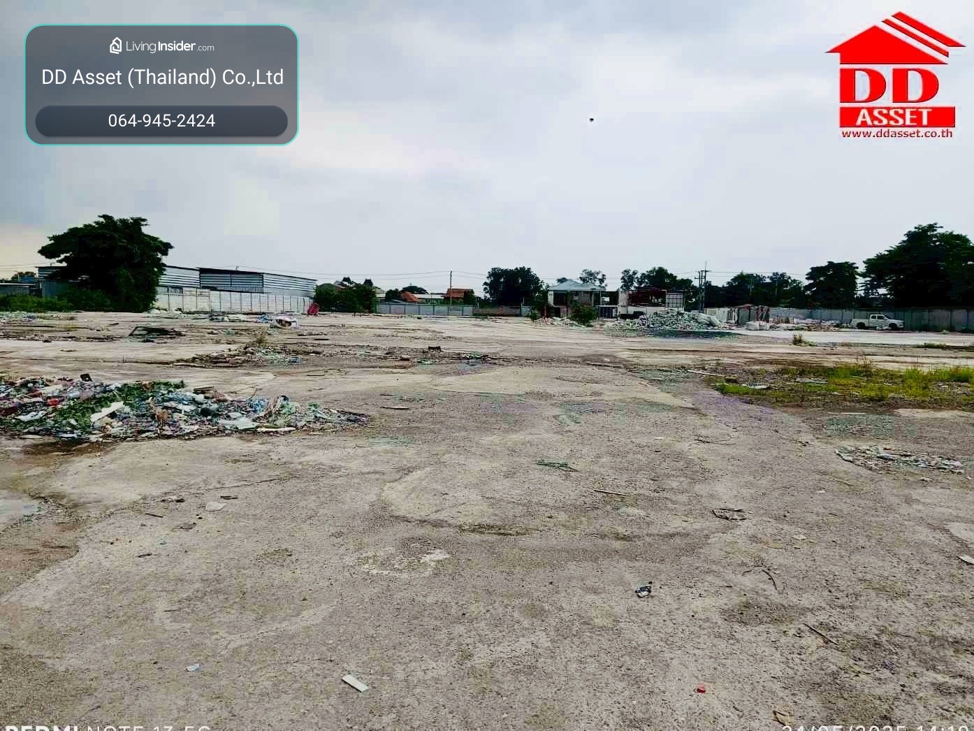 Empty land for sale, Swai Wire, Lam Luk Ka Khlong 4, area 2 rai, next to the road, property code: L8069 – รูปที่ 2