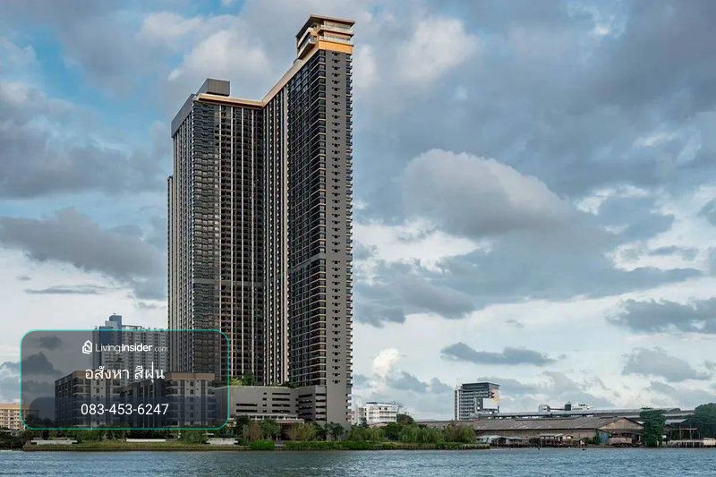  ให้เช่า คอนโด The Politan Rive เนื้อที่ 30.44 ตาราเมตร ชั้น 40 ใกล้ MRT สะพานพระนั่งเกล้า ตำบลบางกระสอ อำเภอเมืองนนทบุรี จังหวัดนนทบุรี – รูปที่ 3