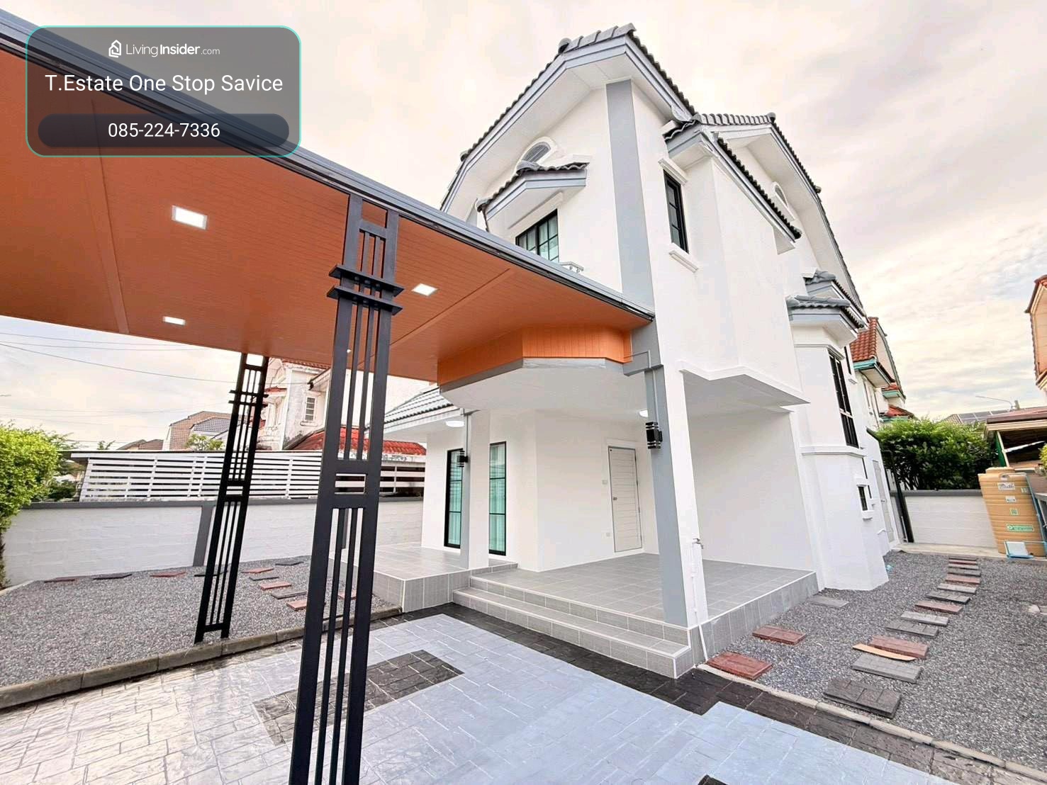 ขายบ้านเดี่ยว 2 ชั้น หมู่บ้านพาร์คเวย์โฮม ราษฎร์พัฒนา สะพานสูง รามคำแหง 150 ร่มเกล้า กรุงเทพกรีฑา วงแหวนกาญจนา สุวรรณภูมิ โรงเรียนเตรียมอุดมน้อมเกล้า โรงพยาบาลเกษมราษฎร์ โรงเรียนเตรียมอุดมน้อมเกล้า สุขาภิบาล 3 ตลาดมีนบุรี – รูปที่ 2