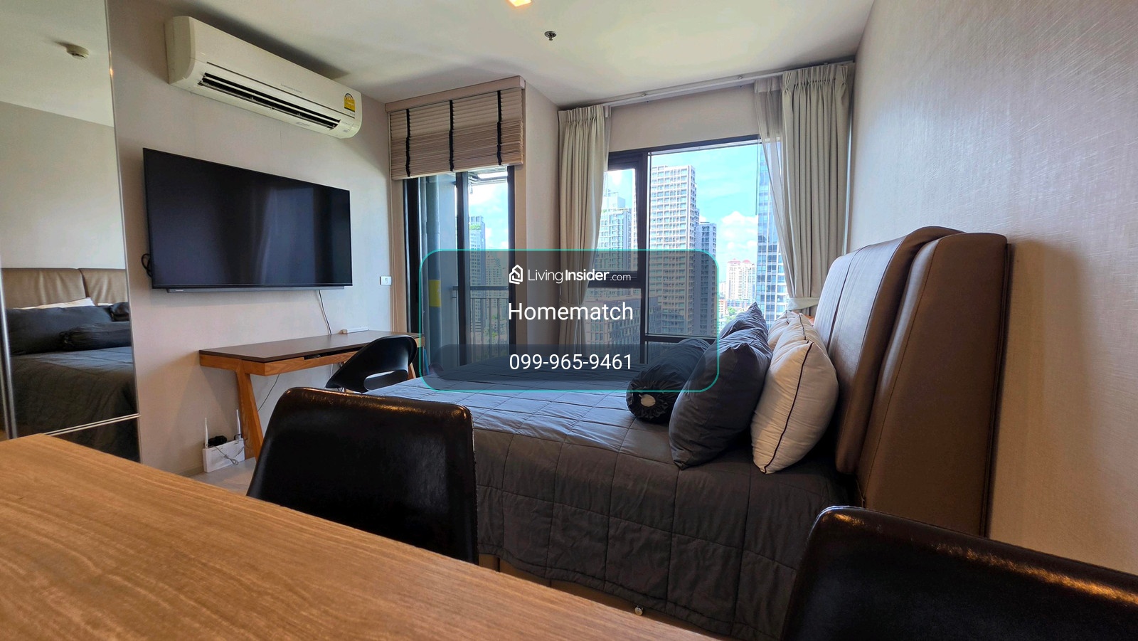 Sale Rhythm sukhumvit 36-38 studio 24.2 sqm.  High floor North direction 3.99 mb. call 086 332 3299 – รูปที่ 2