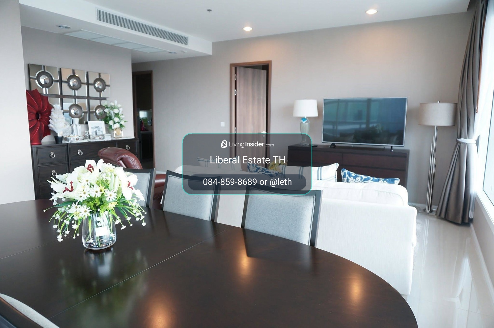LTH15921 - Luxury Condo for Rent Charoenkrung | Menam Residence | 80,000 THB | คอนโดหรูให้เช่า เจริญกรุง โครงการ Menam Residence – รูปที่ 3