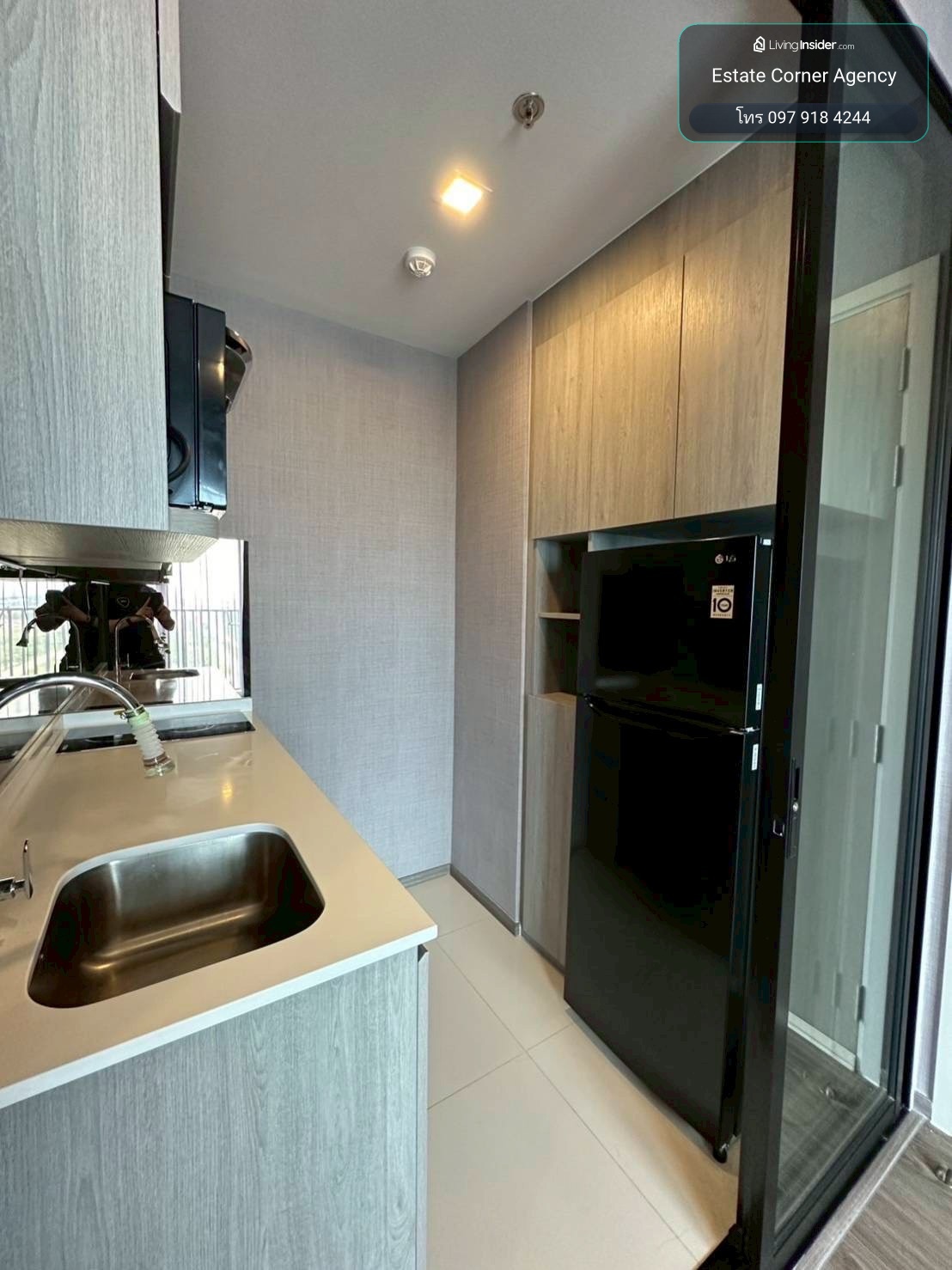 95181 - SALE!! คอนโด Notting Hill Rayong พร้อมอยู่ วิวสวย ชั้น 16 Noen Samli Underpass, Muang Rayong 16th Floor, 35 Sqm. 2 bedroom 1 bathroom – รูปที่ 2