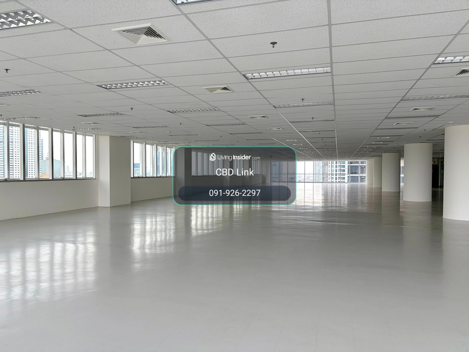 Office ติด BTS St. Louis, ได้ทั้งชั้น, เลือกเวลาเปิด/ปิดแอร์ได้  – รูปที่ 4