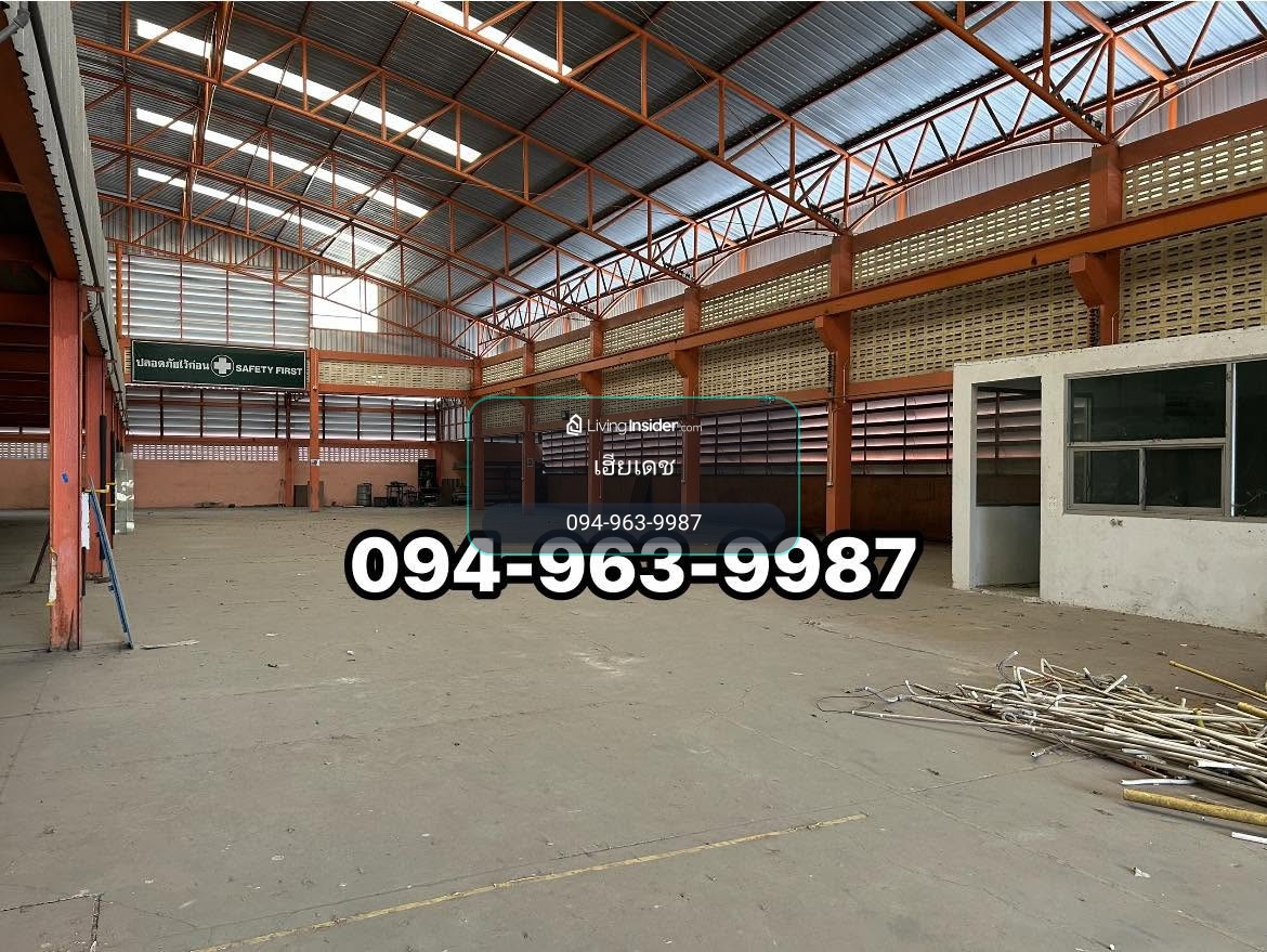 ให้เช่าโกดังโรงงาน เพชรเกษม พุทธมณสาย4 รีโนเวทใหม่ทั้งหลัง ขนาด 2,700 ตารางเมตร ไฟฟ้า 3เฟส พื้นรับน้ำหนักได้ 2ตันต่อตรม. รถเทรลเลอร์เข้าออกได้สะดวก ถนนซอยกว้าง – รูปที่ 4