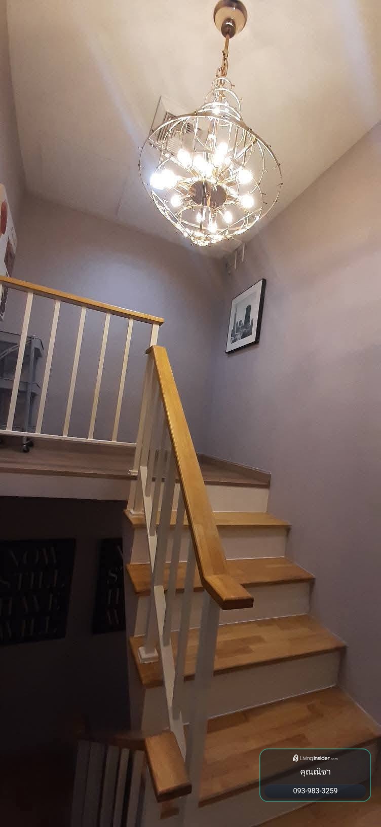 HR3616 3-story townhome for rent, Igent Pattanakarn 99 (Eigen Pattanakarn), fully furnished, ready to move in, flexible promotion contract. Beautiful house in angelic condition Fully decorated – รูปที่ 3