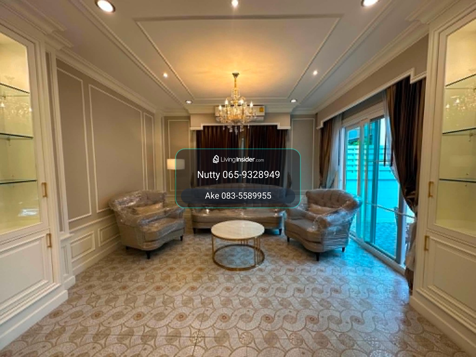 House For rent Laddarom Bangna Km.7 เฟอร์นิเจอร์+บิวท์อิน / เครื่องปรับอากาศทั้งหลัง – รูปที่ 3