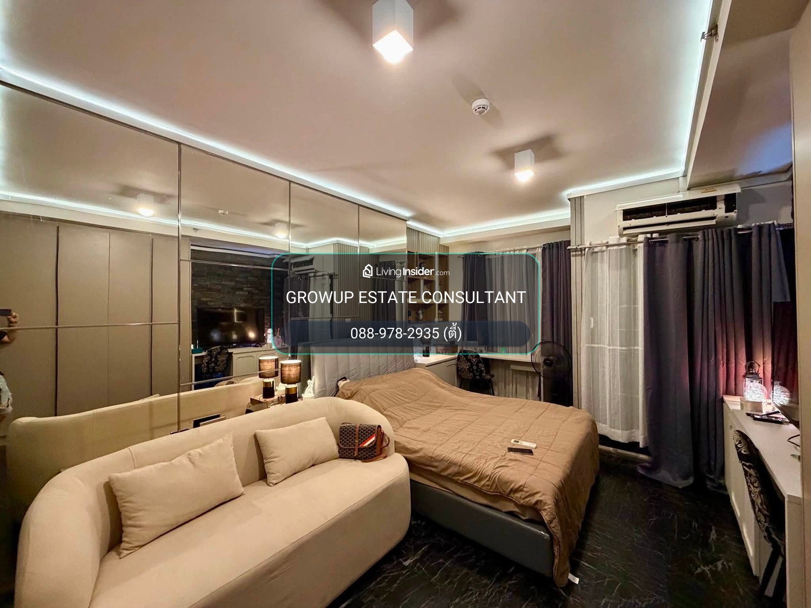 P-3064  BEST DEAL🔥 ห้องสวย พร้อมอยู่ ปล่อยเช่า ! คอนโด Ideo สุขุมวิท 93 ติด BTS บางจาก – รูปที่ 3