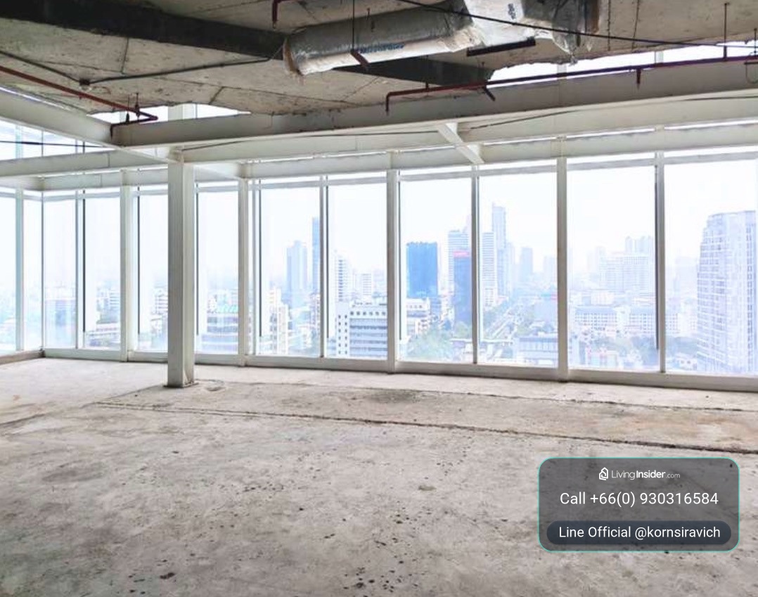 ให้เช่าพื้นที่ทำธุรกิจ สไตล์ Duplex ชั้น 19 - 20 @ สาทร ใกล้ รถไฟฟ้า BTS ช่องนนทรี มีที่จอดรถ , Top Floor วิวเมือง ภาพลักษณ์พรีเมี่ยม – รูปที่ 3