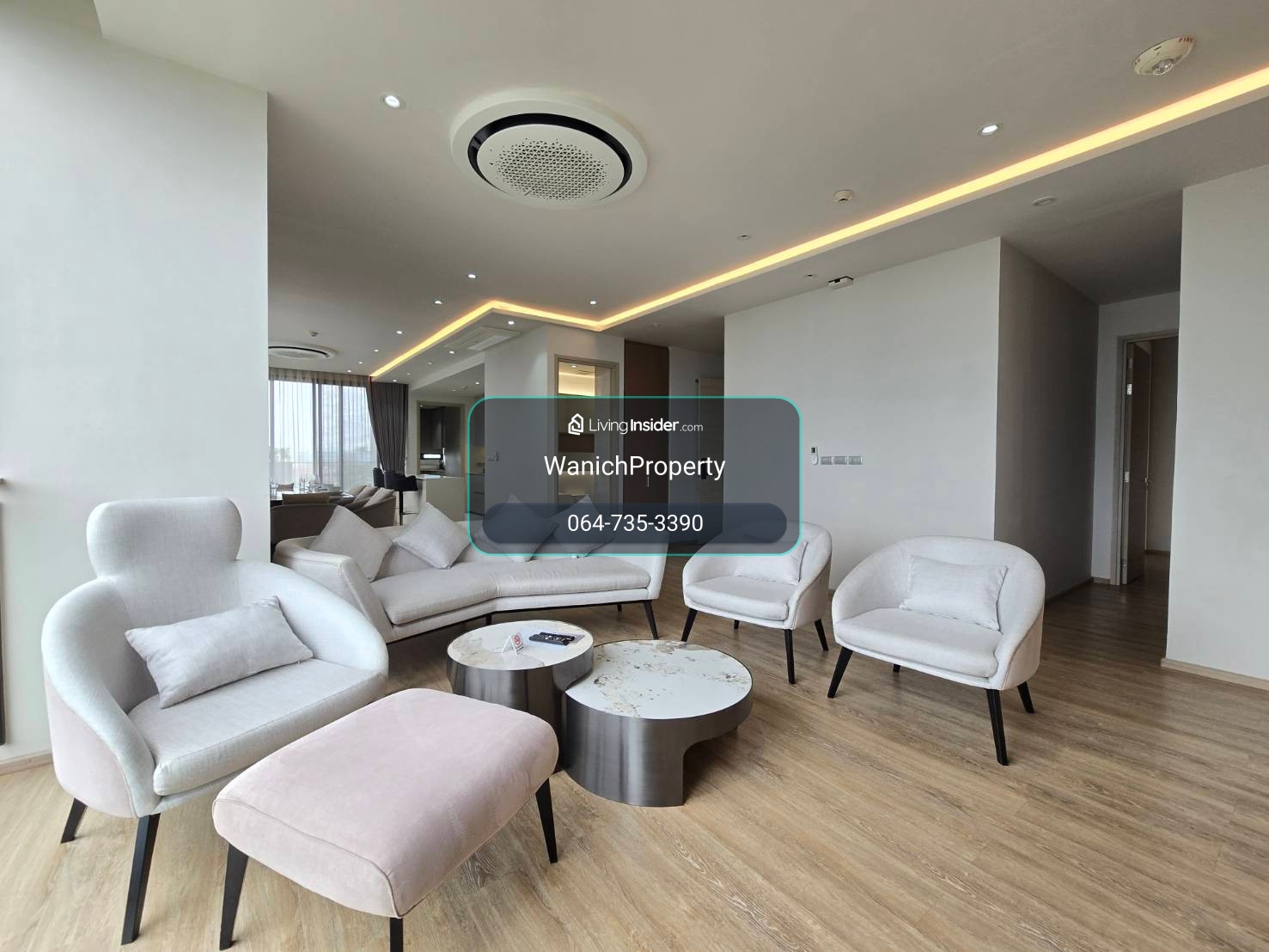 🔥Bearing Residence🏠Near Pattana school, BTS bearing, Spacious and Airy  – รูปที่ 3