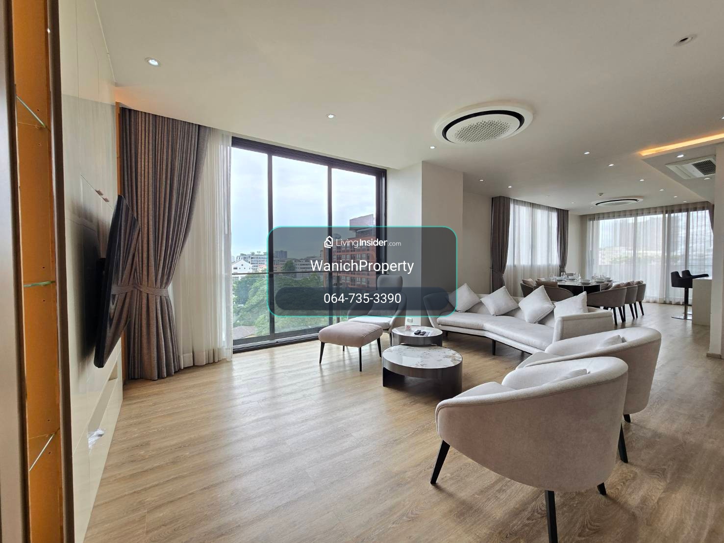 🔥Bearing Residence🏠Near Pattana school, BTS bearing, Spacious and Airy  – รูปที่ 2
