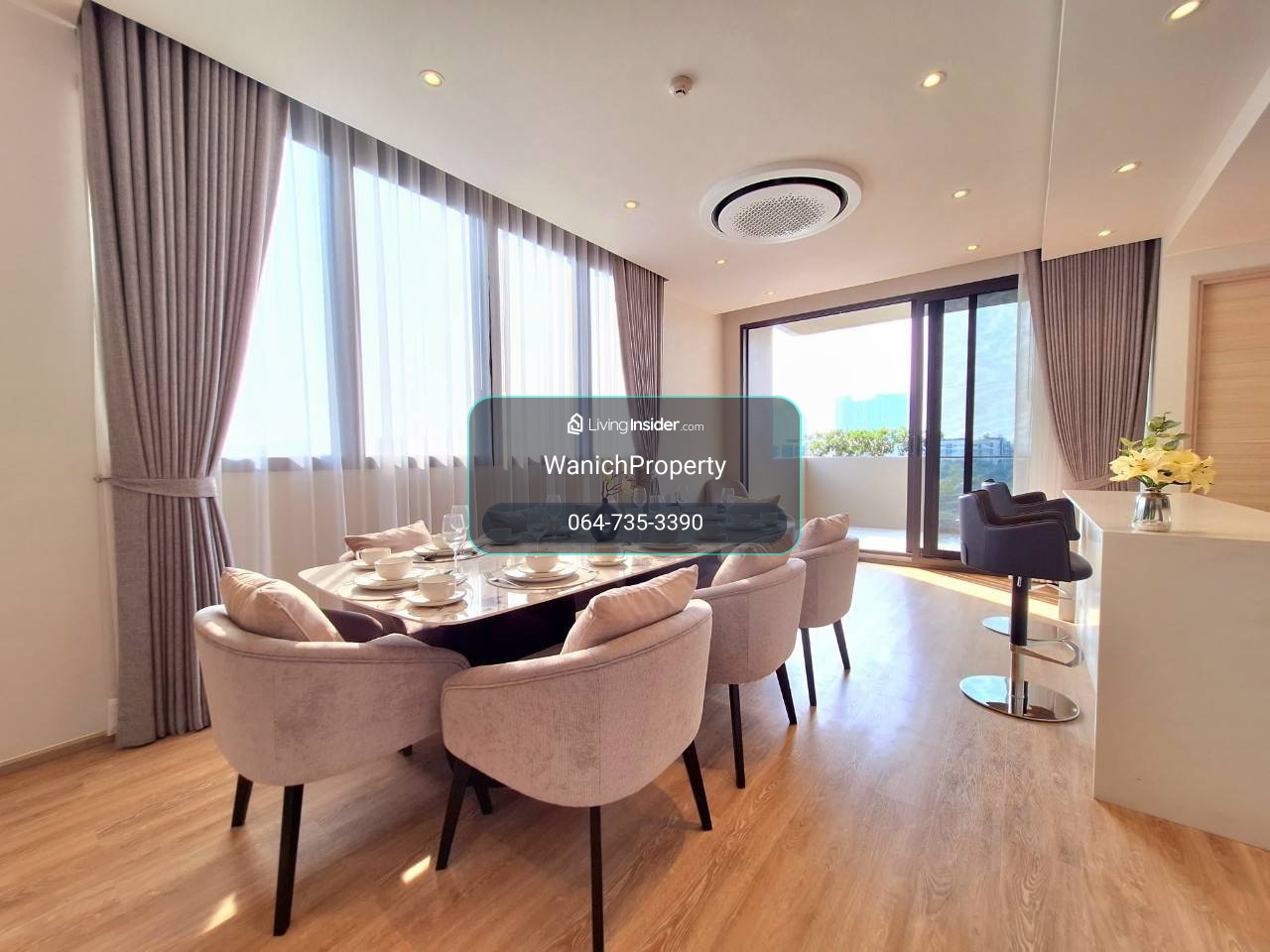 🔥Bearing Residence🏠Near Pattana school, BTS bearing, Spacious and Airy  – รูปที่ 4