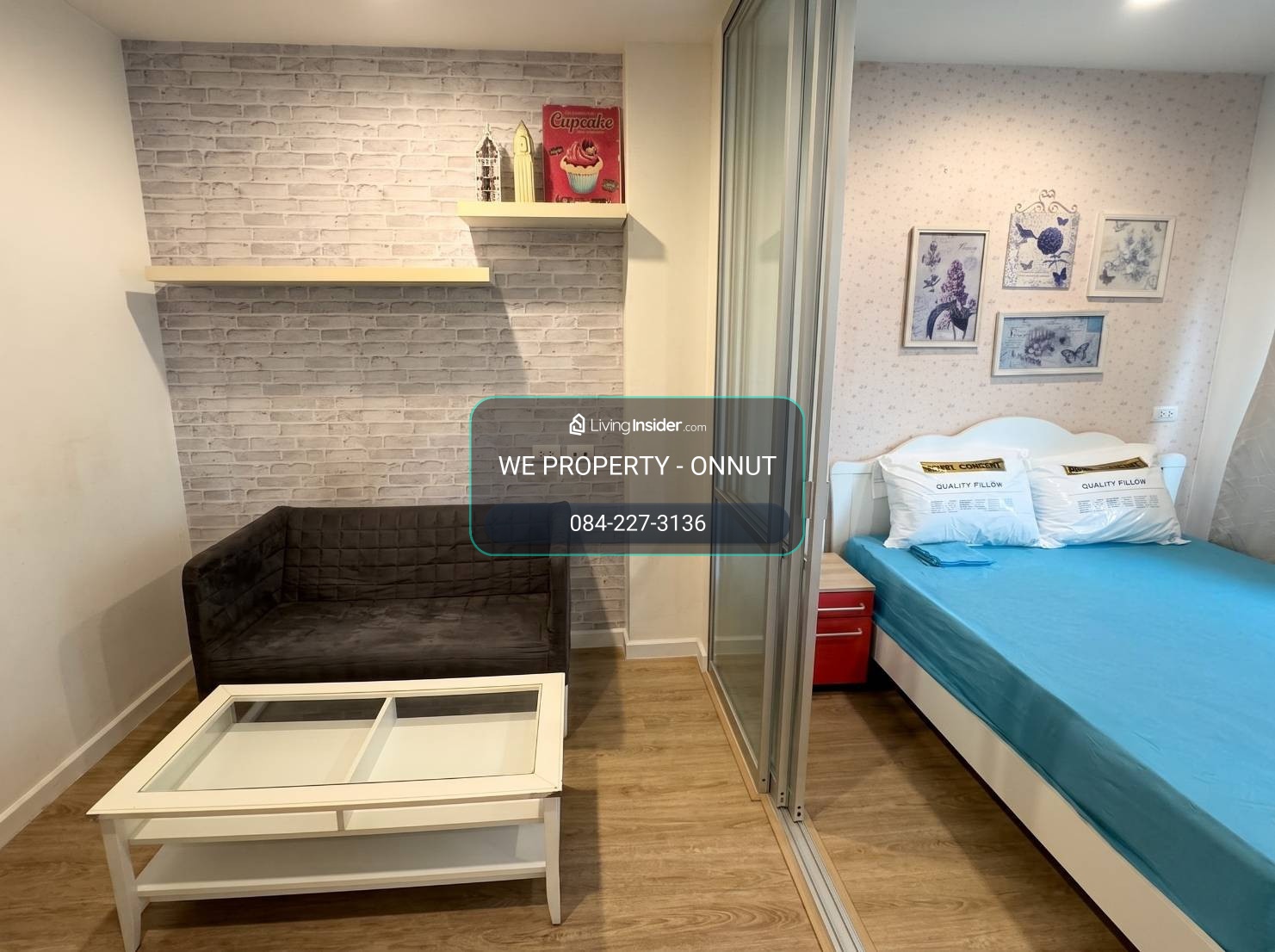 ห้องน่าอยู่ วิวสวนร่มรื่นราคาดี!!⭐Lumpini Ville On Nut 46 (ลุมพินี วิลล์ อ่อนนุช 46) – รูปที่ 3