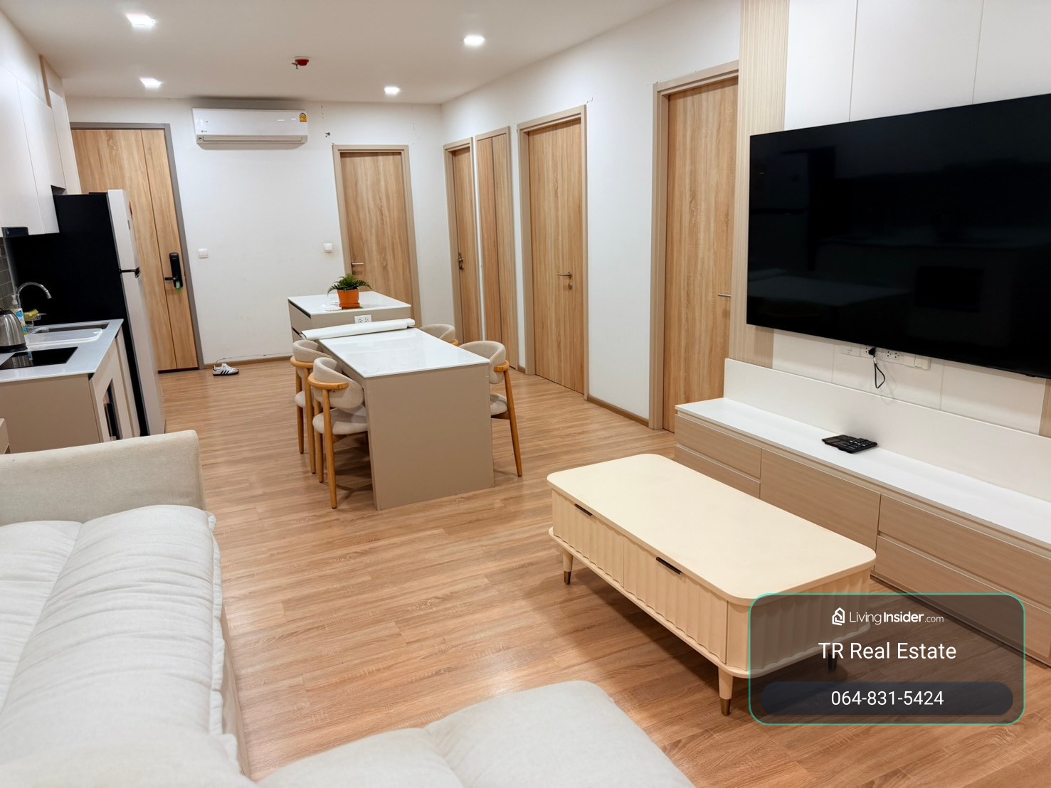 Condo for Rent – XT Phayathai (เอ็กซ์ที พญาไท) | 3 Bed 2 Bath | 83 sqm | Building B Floor 20 | Phaya Thai | 55,000 THB/month | LINE: @500vvzzy | Ref: TR0112 – รูปที่ 2