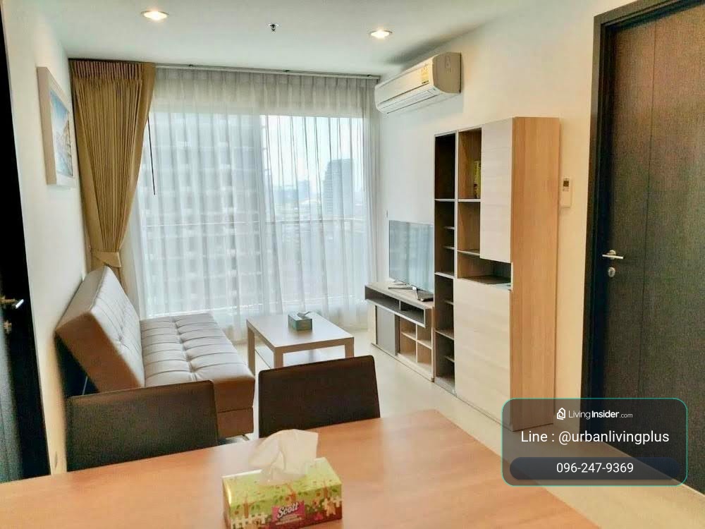 ( UL2609073 ) Tel/Line 096-2479369 ✨ ให้เช่า ริทึ่ม สาทร-นราธิวาส✨ 2 ห้อนอน 1 ห้องน้ำ ขนาด 55 ตรม. ห้องสวย ราคาดีที่สุดๆ !!! – รูปที่ 2