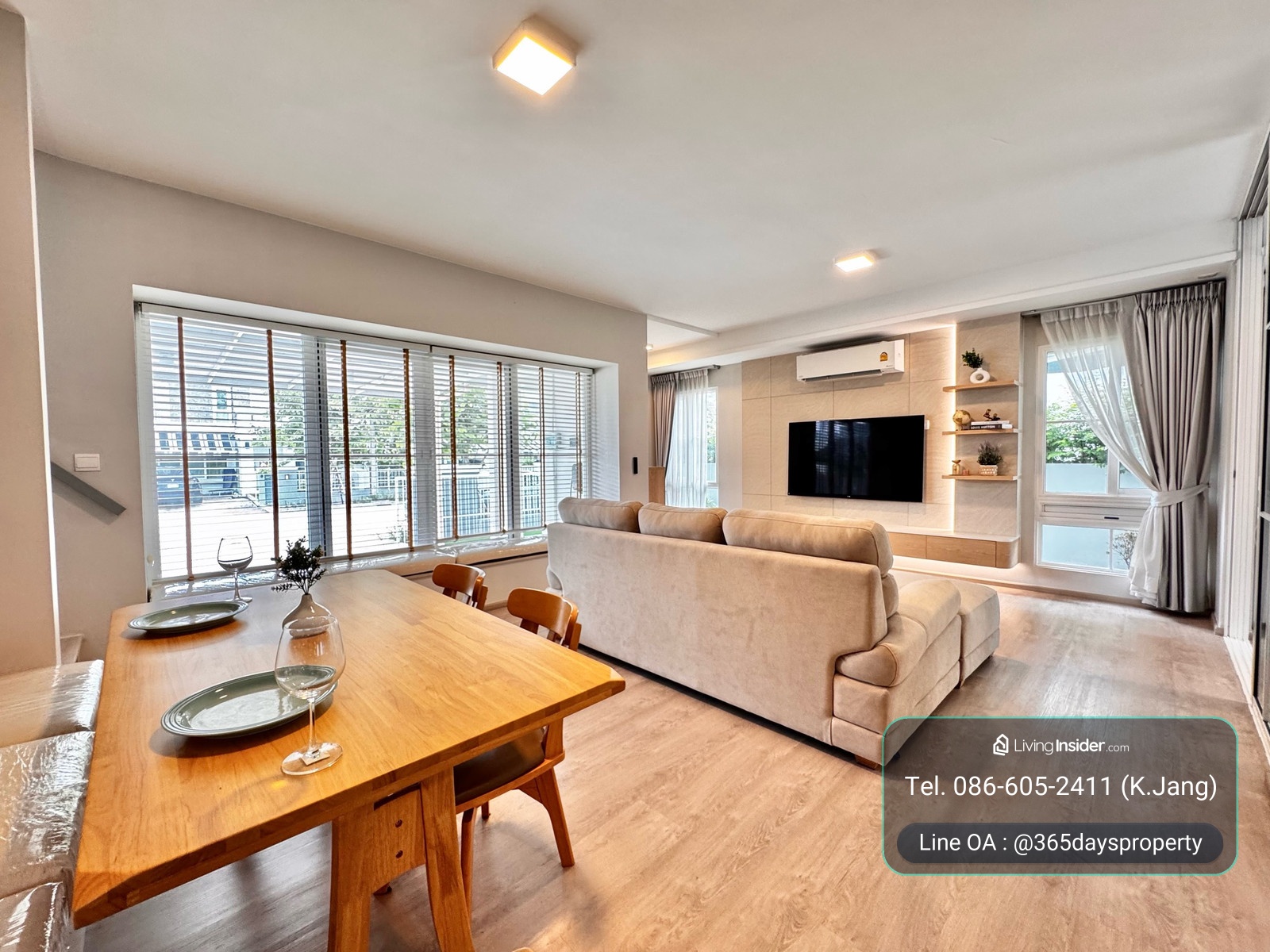 💥ForRent💥Anya Bangna-Ramkhamhang 2 🏡 Near Mega Bangna, Dulwich ‼️ EV Charger⚡️ Fully furnished ✨Ready to move in 🌟 – รูปที่ 3