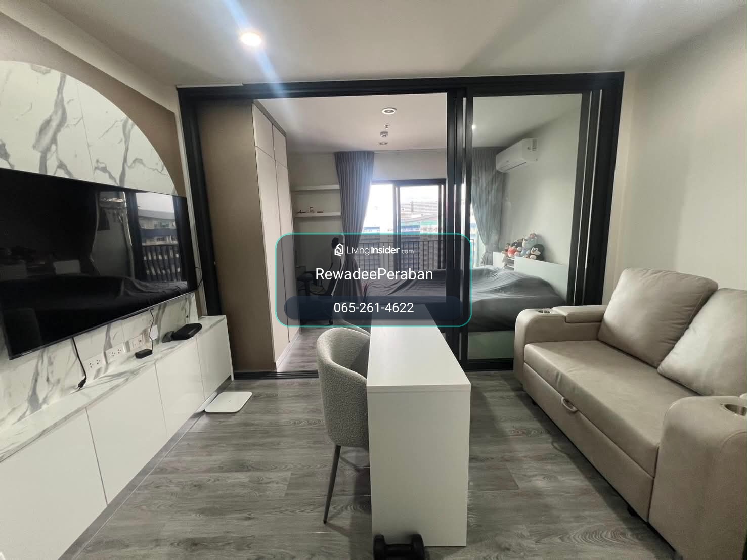 ขายพร้อมผู้เช่า ✨ The Line Vibe ขนาด 1 ห้องนอน 32.9sqm เพียง 3.99 ล้านบาท Yield 6% สนใจเข้าชมโครงการ โทรเลย 065-2614622 แทมมี่ – รูปที่ 3