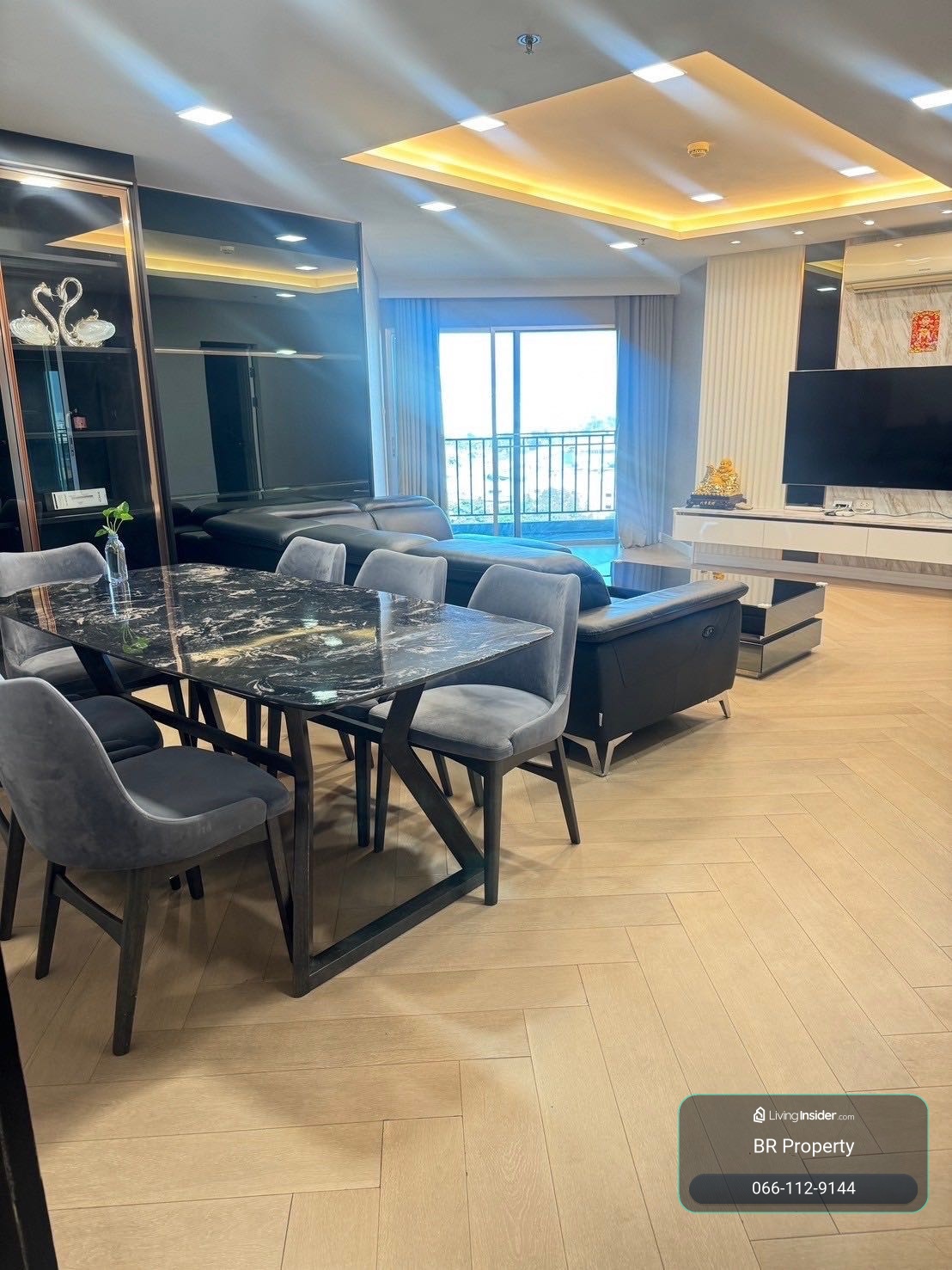 🩵🐳 BELL GRAND RAMA 9 🐳🩵 3 Bed 3 Bath, Rental 68,000 Baht  – รูปที่ 3