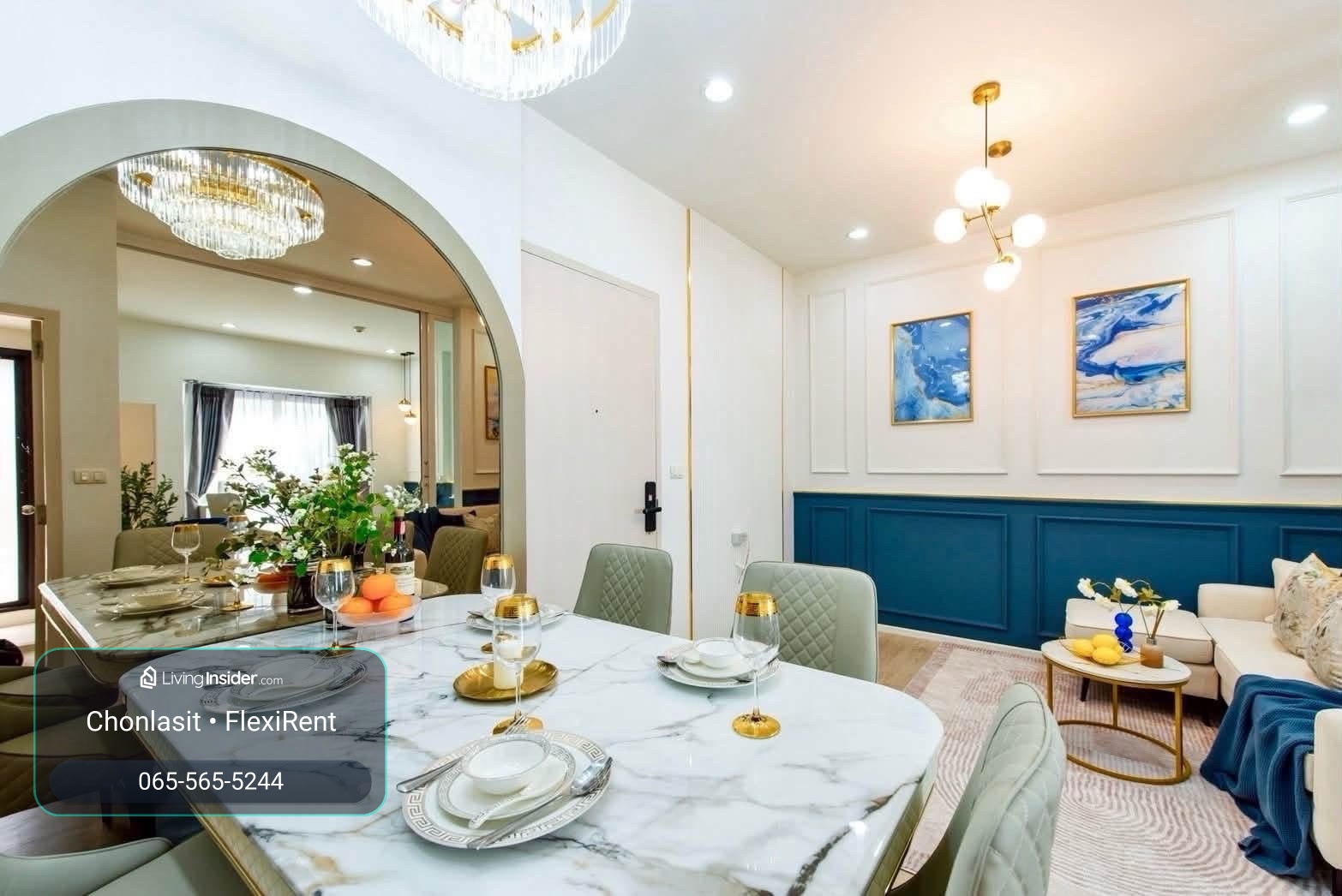 🌿 For rent S1 Rama 9 | Low-rise, beautiful room, ready to move in, price only 16,000 baht/month ✨ – รูปที่ 4
