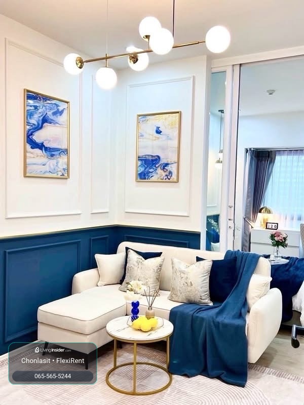 🌿 For rent S1 Rama 9 | Low-rise, beautiful room, ready to move in, price only 16,000 baht/month ✨ – รูปที่ 2