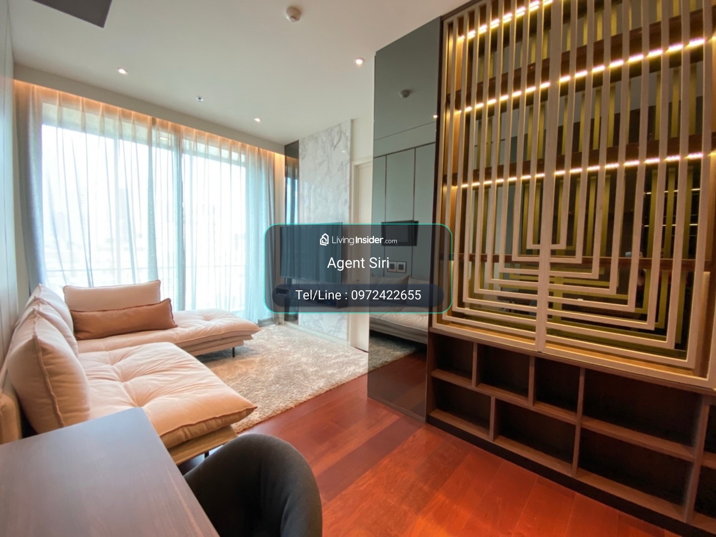 🔥For Rent & Sale 🔥1b1b 🚩Khun by Yoo-Thonglor Condo  ✅ Pls Call ✅+66972422655 – รูปที่ 2