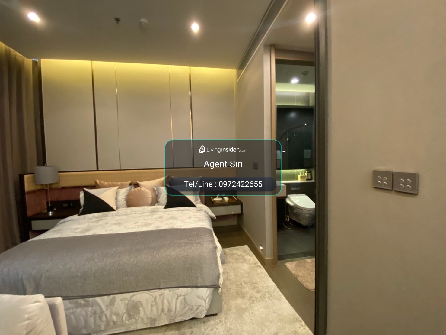 🔥For Rent& Sale 🔥1b1b  🚩THE ESSE at SINGHA COMPLEX Condo ✅Pls Call ✅+66972422655 – รูปที่ 3