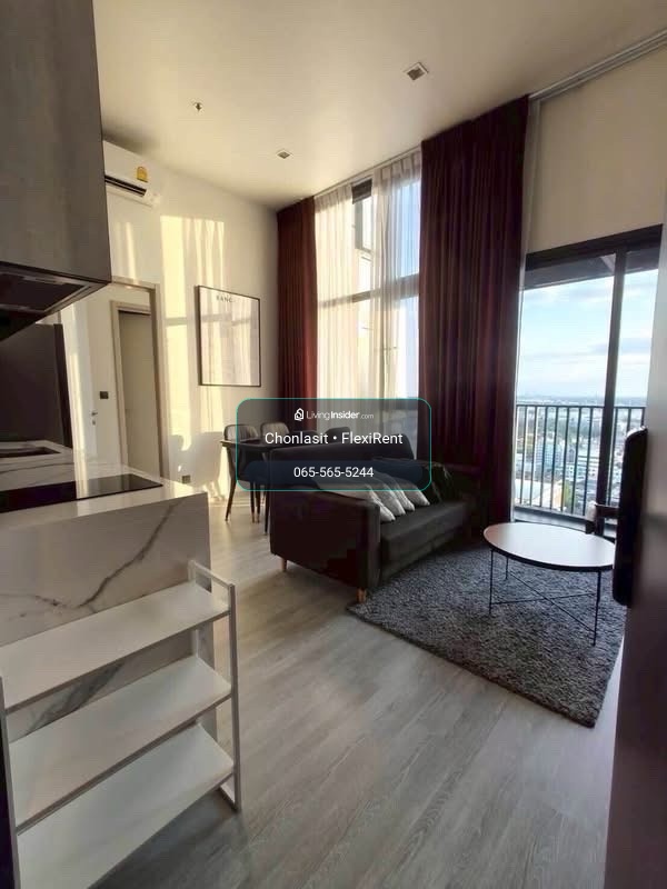 🔥 The Line Sukhumvit 101 | River view, high floor, near BTS Punnawithi, with shuttle 🚆🌿 – รูปที่ 2
