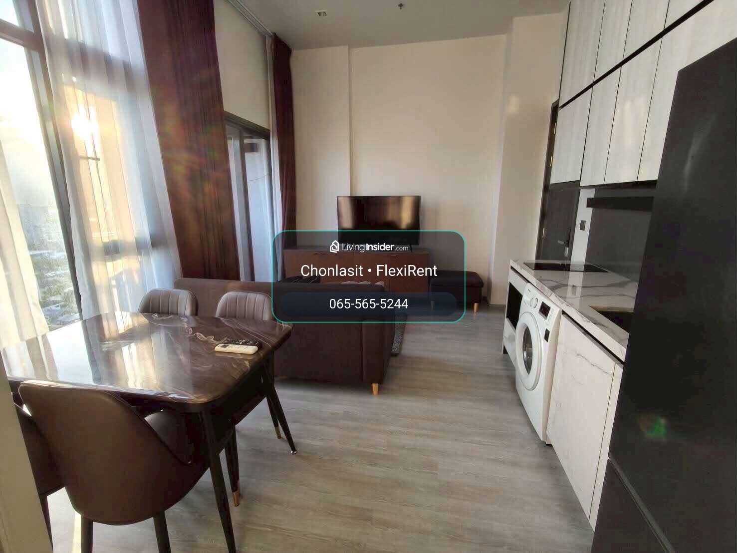 🔥 The Line Sukhumvit 101 | River view, high floor, near BTS Punnawithi, with shuttle 🚆🌿 – รูปที่ 3