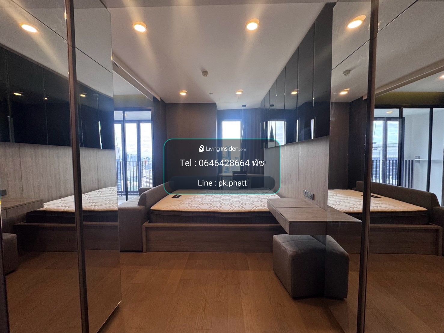 ✨ Ashton Chula–Silom คอนโดทำเลทอง ใกล้ทั้งจุฬาฯ, สีลม และสามย่าน 📌🛏️ 1 Bed 34 sq.m.💰Rent: 27,000 บาท📞Phat 064-642-8664 – รูปที่ 3