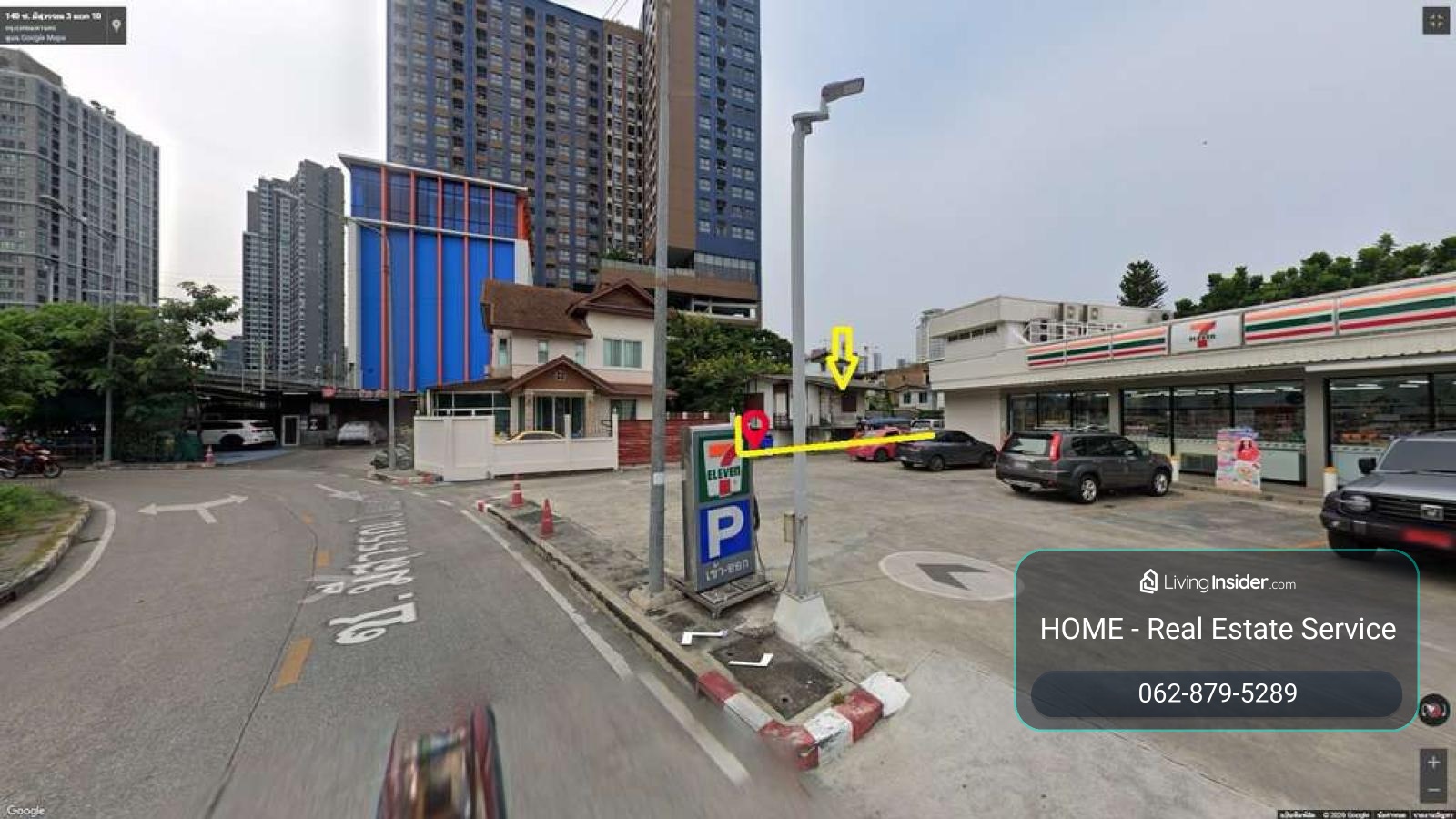 ที่ดิน พร้อมสิ่งปลูกสร้าง ปรีดีพนมยงค์ 2 / 142 ตร.วา (ขาย), Land and buildings on Pridi Phanomyong 2 / 142 Square Wa (FOR SALE) GNG209 – รูปที่ 2