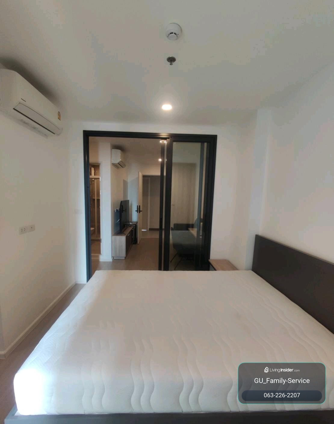 ปล่อยเช่าด่วน 1 ห้องนอน 27 ตรม. เดนิม จตุจักร (ห้องใหม่) ไม่เคยเข้าอยู่ เฟอร์นิเจอร์+เครื่องใช้ไฟฟ้าครบ – รูปที่ 2