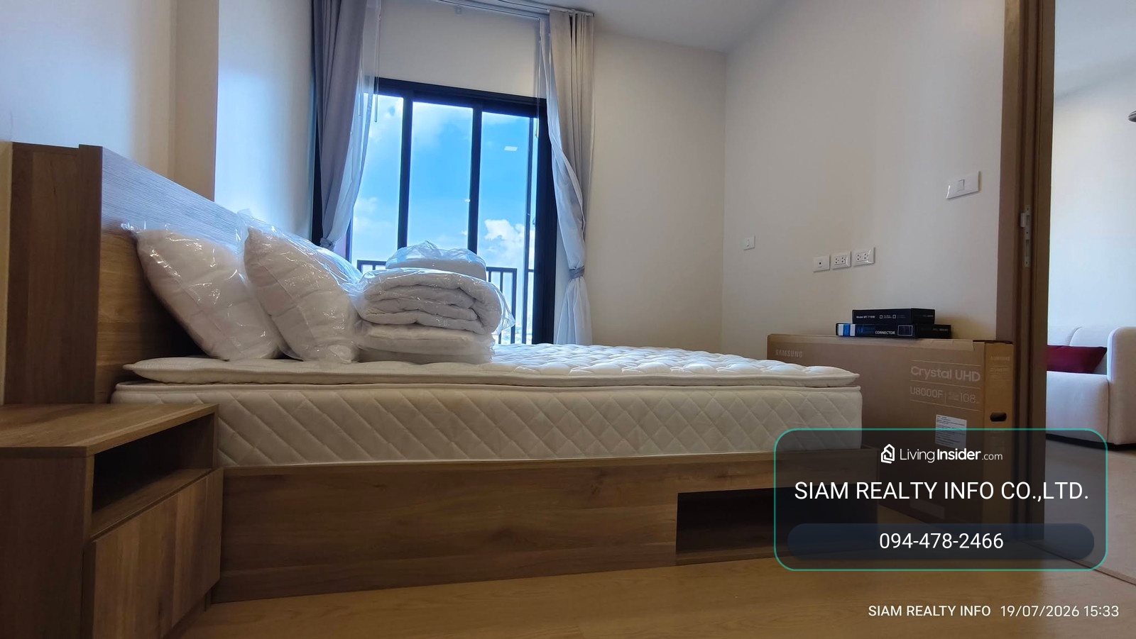The Base Urban Rama 9 (เดอะ เบส เออร์เบิน พระราม 9) Condo for rent, east-facing, not hot – รูปที่ 4