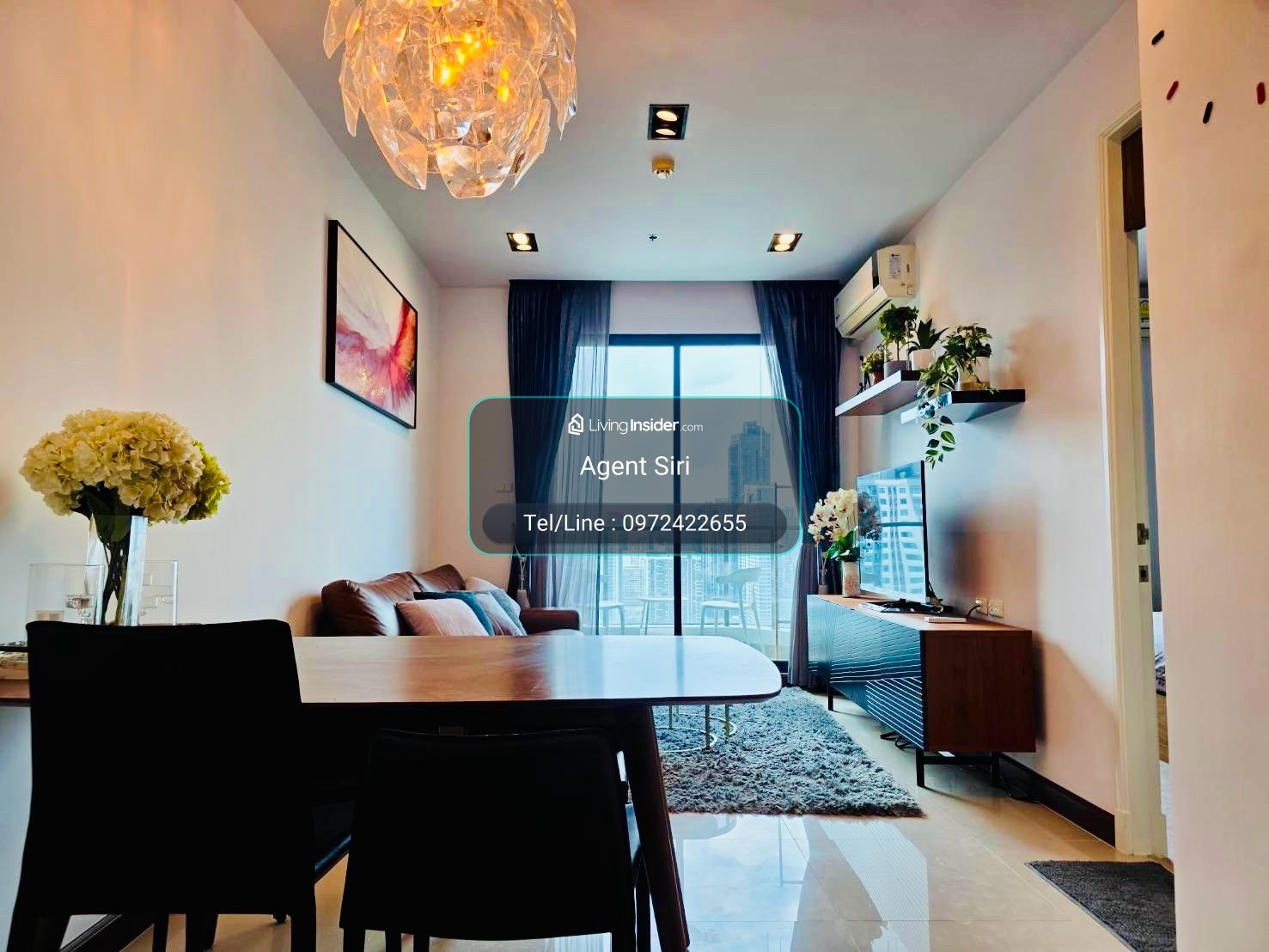 🔥For Rent🔥1b1b  🚩Supalai Premier @ Asoke Condo ✅Pls Call ✅+66972422655 – รูปที่ 2