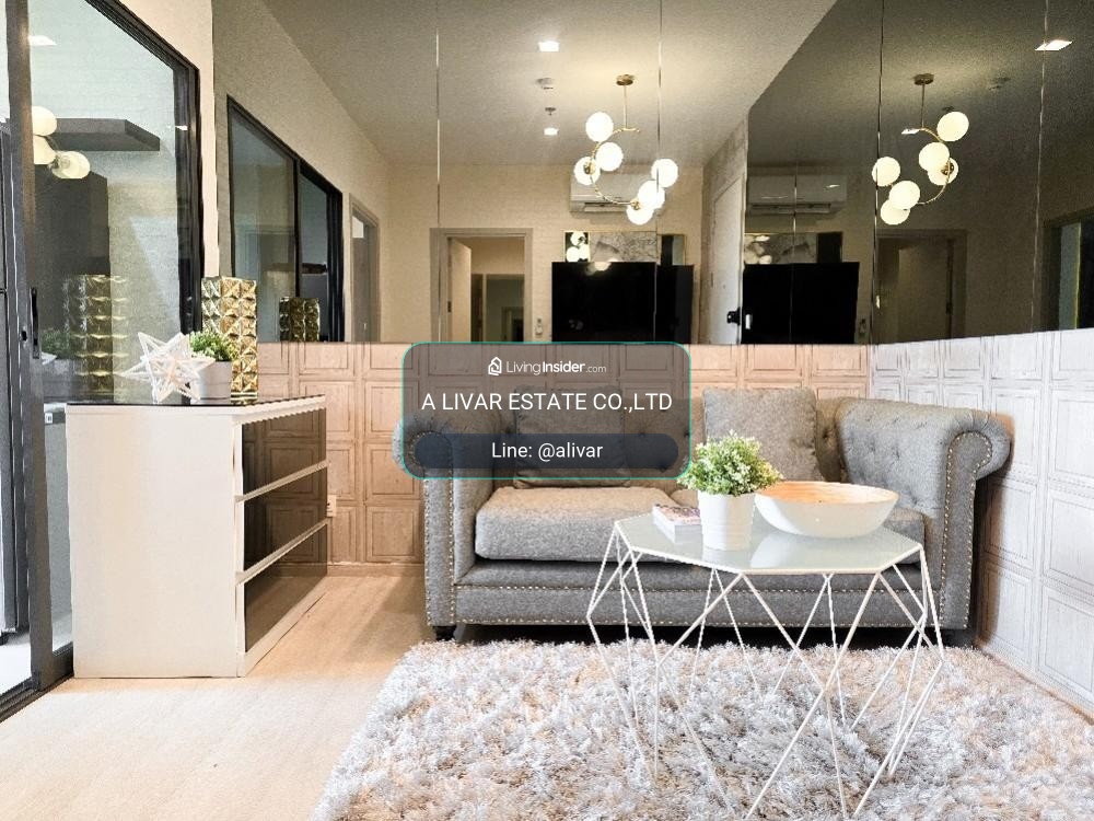 RC071326 Condo for rent at KnightsBridge Prime Onnut ใกล้ BTS อ่อนนุช – รูปที่ 2