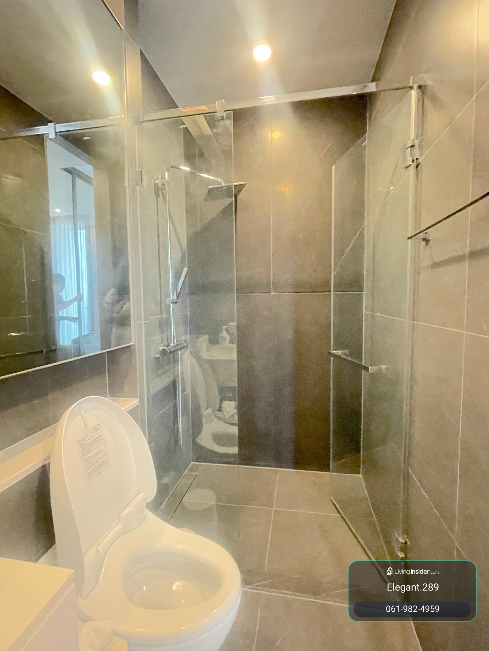 🔥 Urgent rent 🔥 Beautiful room, corner room, cheapest, hottest project   Ready to move into the last room Call: 0619824959 Line ID: elegant.289 – รูปที่ 4