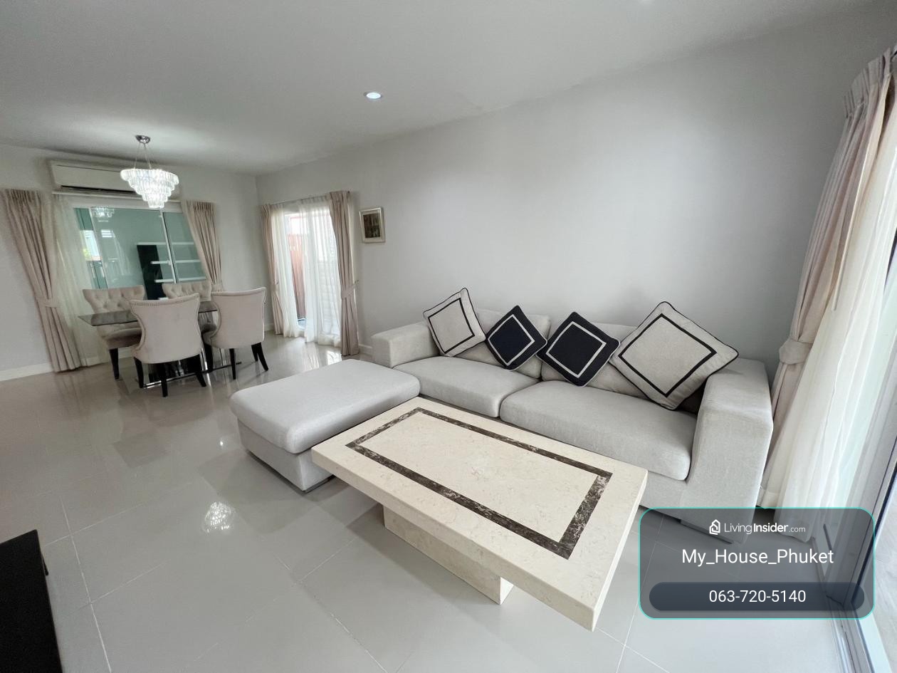 ขายและให้เช่า บ้าน 3 ห้องนอน พร้อมเฟอร์นิเจอร์ ทำเลกะทู้ ภูเก็ต – รูปที่ 3