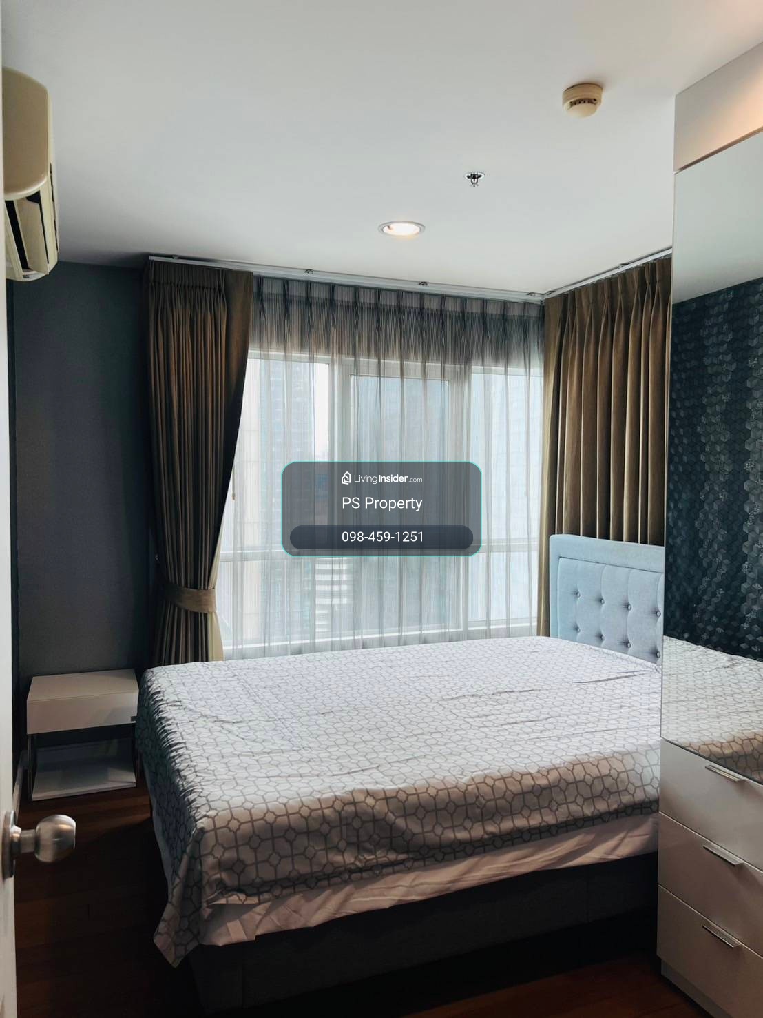ให้เช่า ✨ Belle Grand Rama 9 ✨ 2 ห้องนอน เฟอร์นิเจอร์ และ เครื่องใช้ไฟฟ้าครบ ใกล้ MRT พระราม 9 – รูปที่ 3