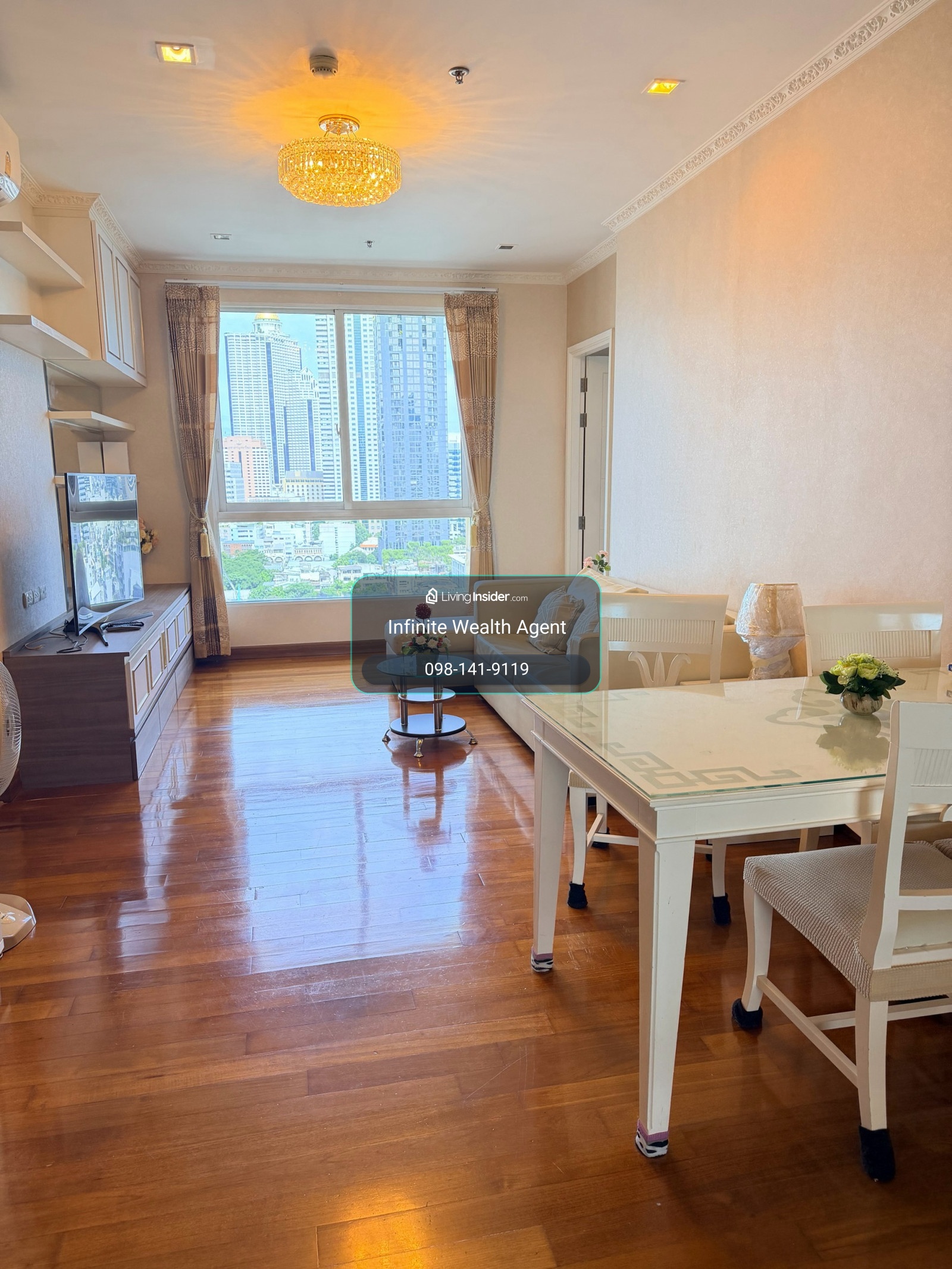 ✨ แรร์ไอเทมมี 1เดียว! | Ivy Sathorn 2นอน2น้ำ 69ตร.ม. ชั้นสูง วิวมหานคร แต่งหรู | เช่า 35K (ต่อรองได้) • นัดชมฟรี ทักด่วน! ⚡ – รูปที่ 2