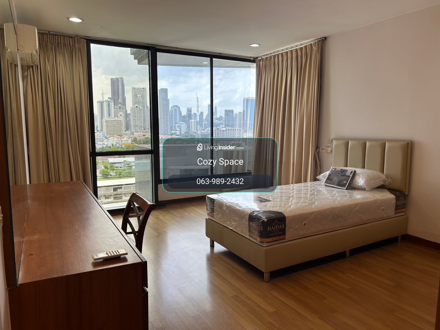 Baan Yen Akart | ให้เช่า 2 ห้องนอน แต่งเรียบร้อย ทำเลเงียบสงบ น่าอยู่ มีห้องแม่บ้าน เฟอร์นิเจอร์ได้มาตรฐาน – รูปที่ 4